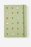 2026 B5 Daily Hard Metro Diary, Little Treats Bay Leaf - alternate image 1