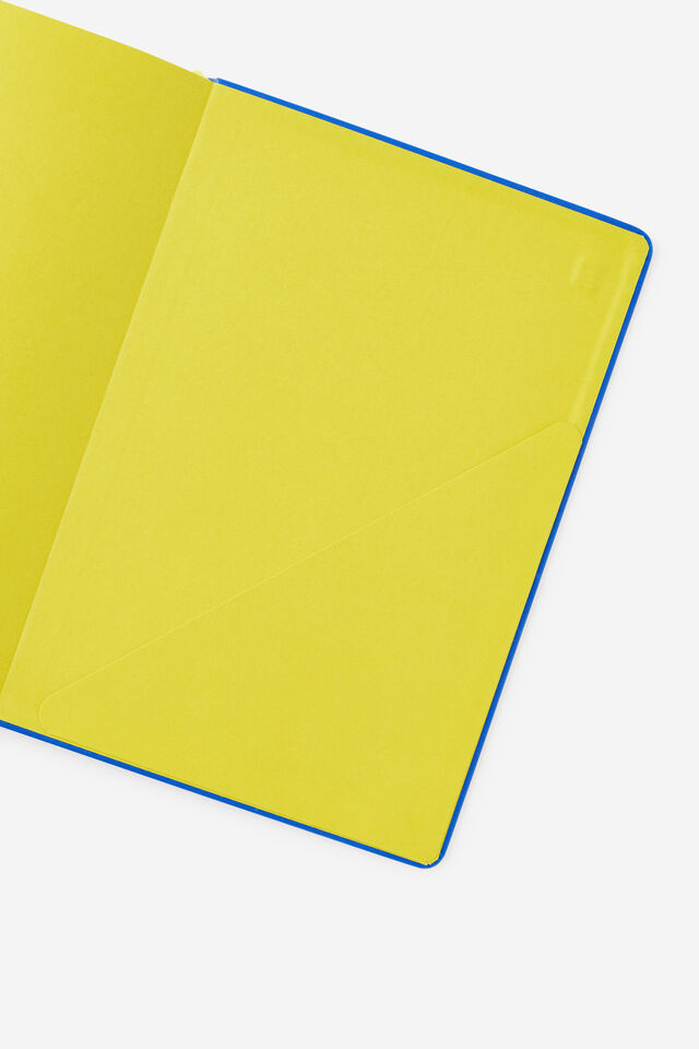 Personalised B5 Hard Cover Lined Notebook, OCEANA WASABI