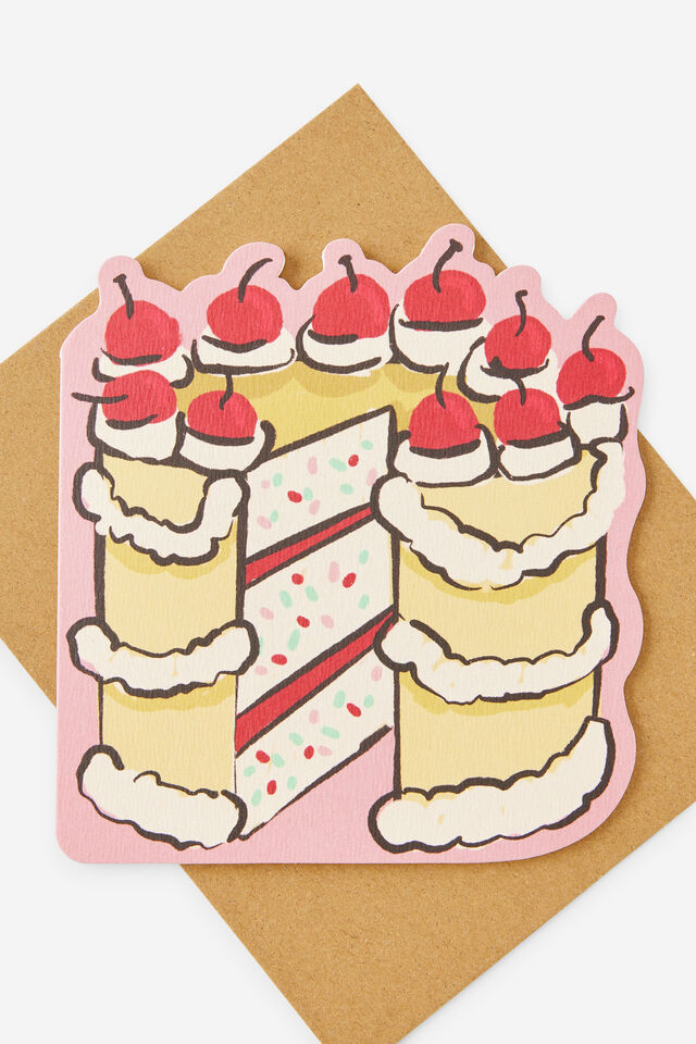Premium Nice Card 2.0, SHAPED CAKE