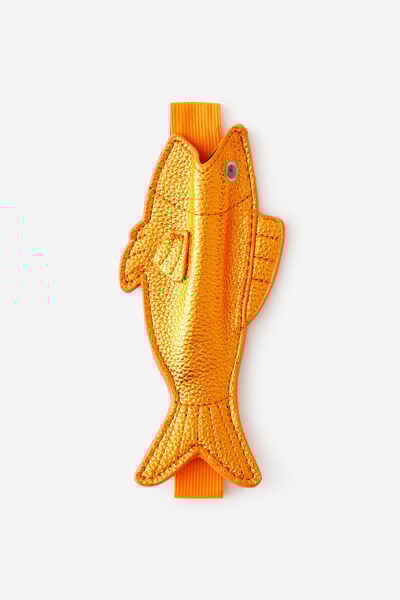 Novelty Notebook Pen Pouch, GOLD FISH