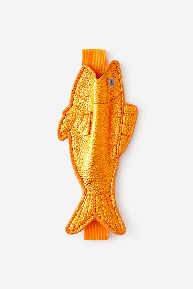 Novelty Notebook Pen Pouch, GOLD FISH