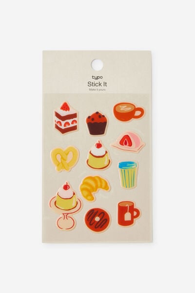 Stick It Sheet, CAFE TREATS