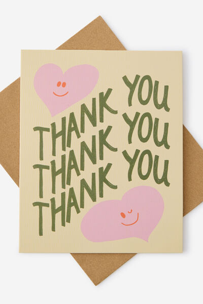 Thank You Card 2.0, THANK YOU WAVE