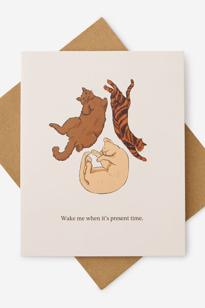 Funny Birthday Card 2.0, PRESENT TIME