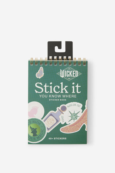 Premium Stick It Sticker Book, LCN UNI WICKED