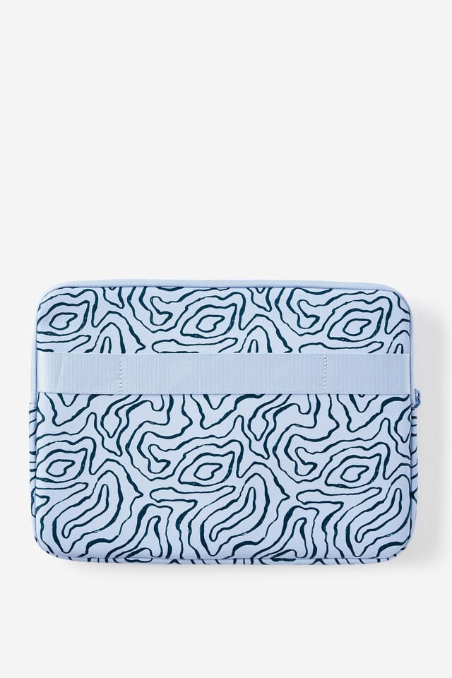 Pro 14 Inch Laptop Case, TYPOGRAPHIC / BLUE SKIES