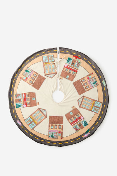 Collab Tree Skirt, CHRISTMAS TINY WORLD
