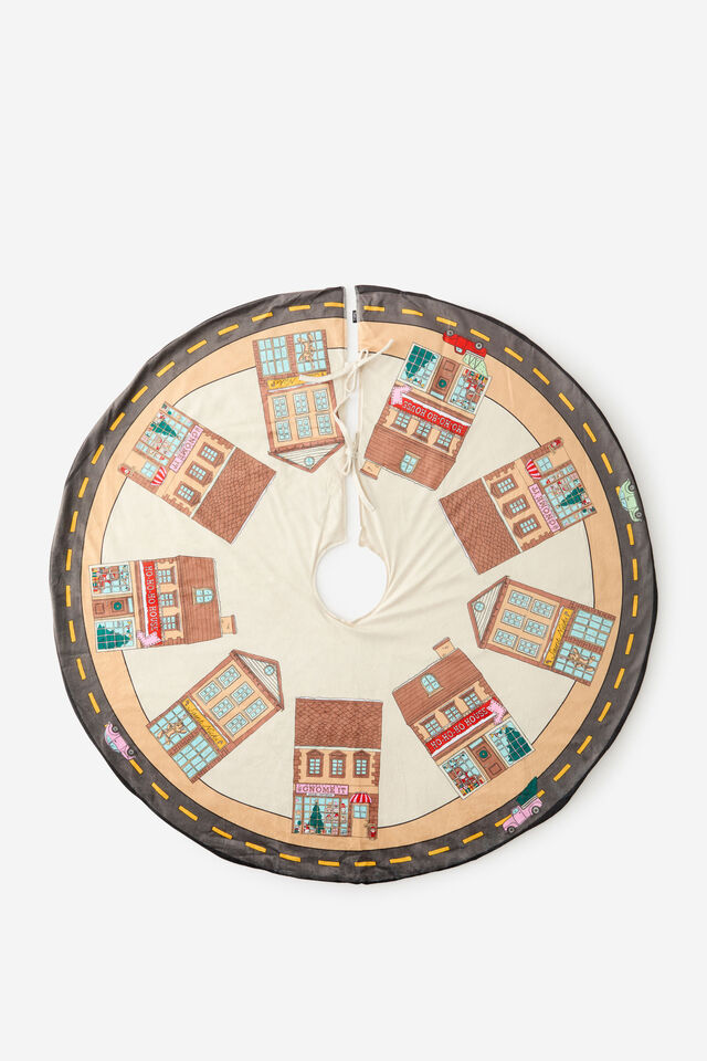 Collab Tree Skirt, CHRISTMAS TINY WORLD