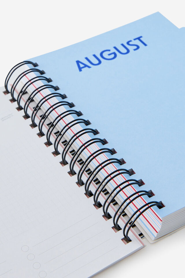 26/27 Daily Planner, ECRU STRAWBERRIES