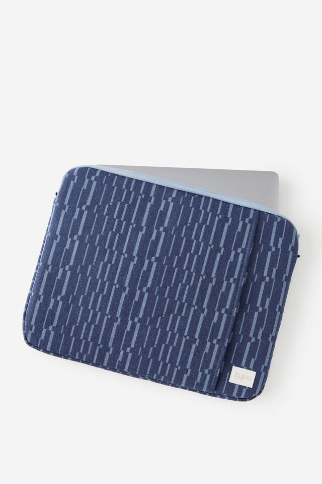 Campus 16 Inch Laptop Case, ZIG ZAG NAVY