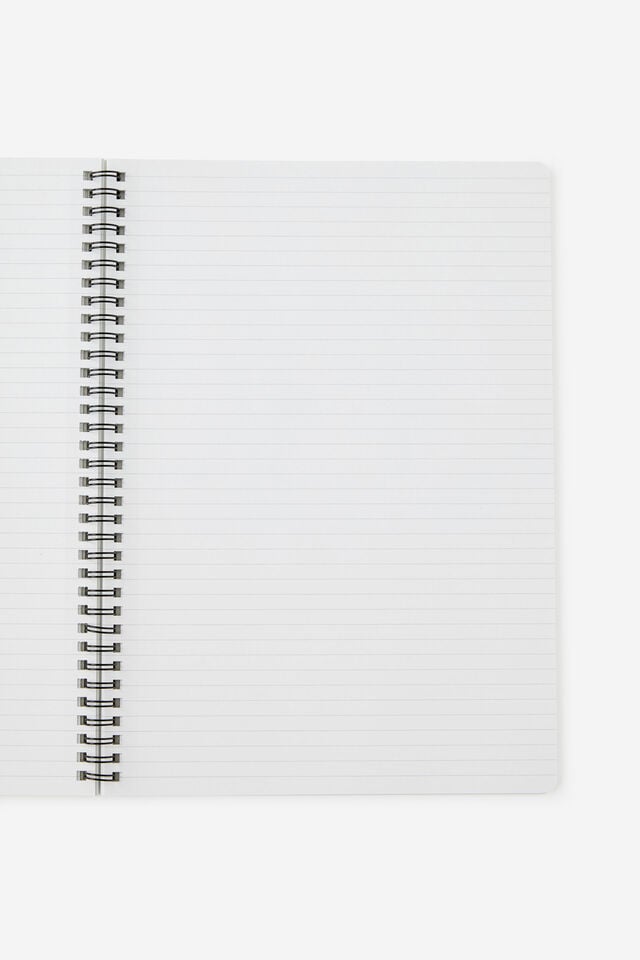 A4 Spiralbound Notebook, CATTITUDE