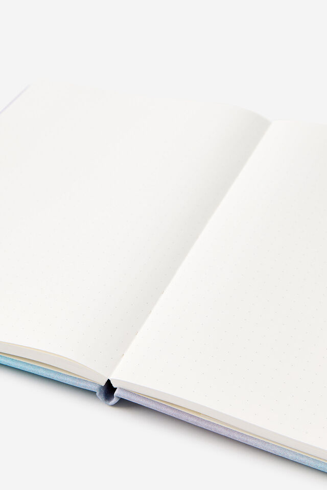 Metro B5 Hard Dot Notebook, DIFFUSION SILVER LILAC