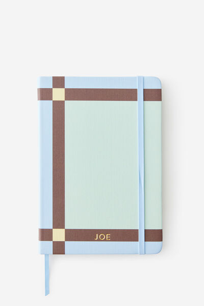 Personalised A5 Hard Lined Notetaker Notebook, NOTES AND NONSENSE