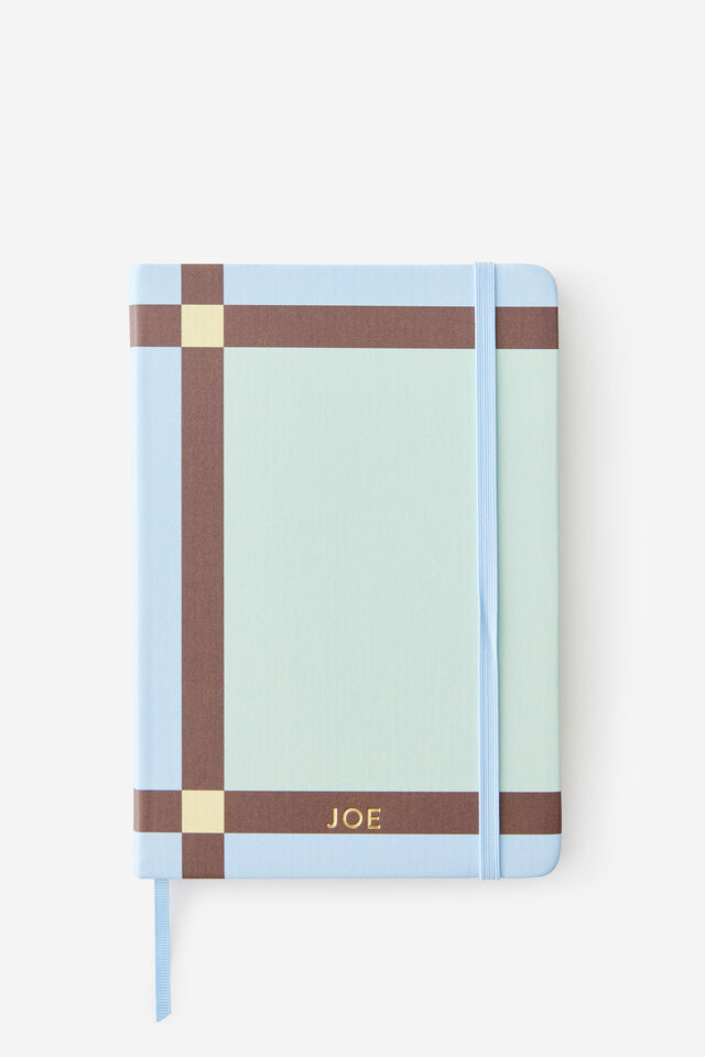 Personalised A5 Hard Lined Notetaker Notebook, NOTES AND NONSENSE