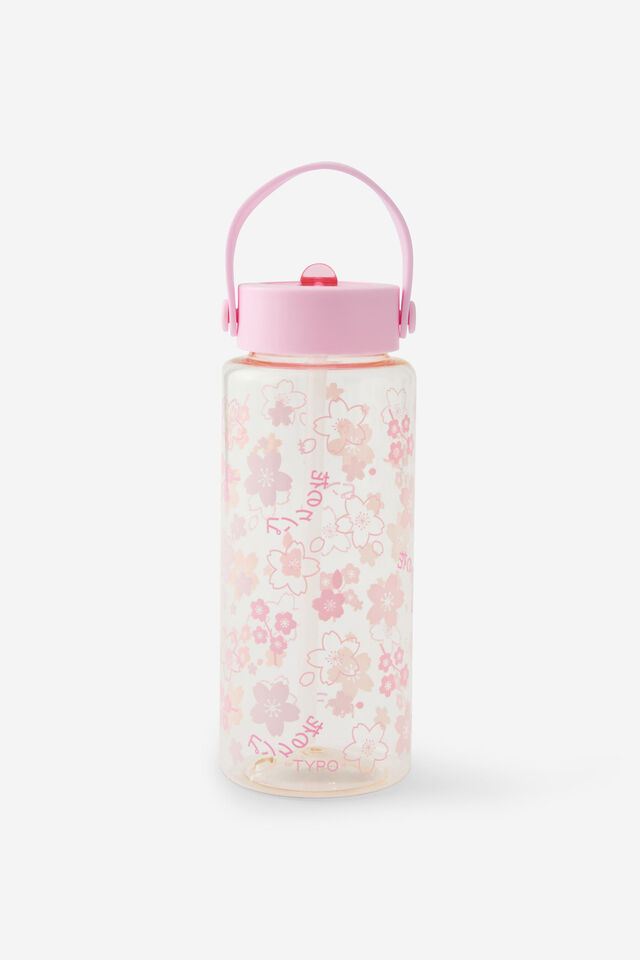The Big Sipper Drink Bottle, CHERRY BLOSSOM / ECRU