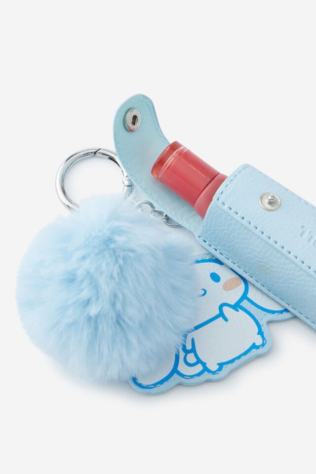 Collab Lip Gloss Case & Mirror, LCN SAN HELLO KITTY/CINNAMONROLL