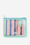 Travel Gift Set, SUMMER STRIPE PINK - example image 1