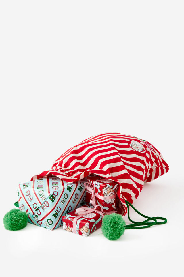 Christmas Santa Sack, SANTA SAW THAT