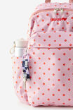 Personalised Mode Backpack, STRAWBERRY MILK RETRO FLORAL DITSY - example image 3