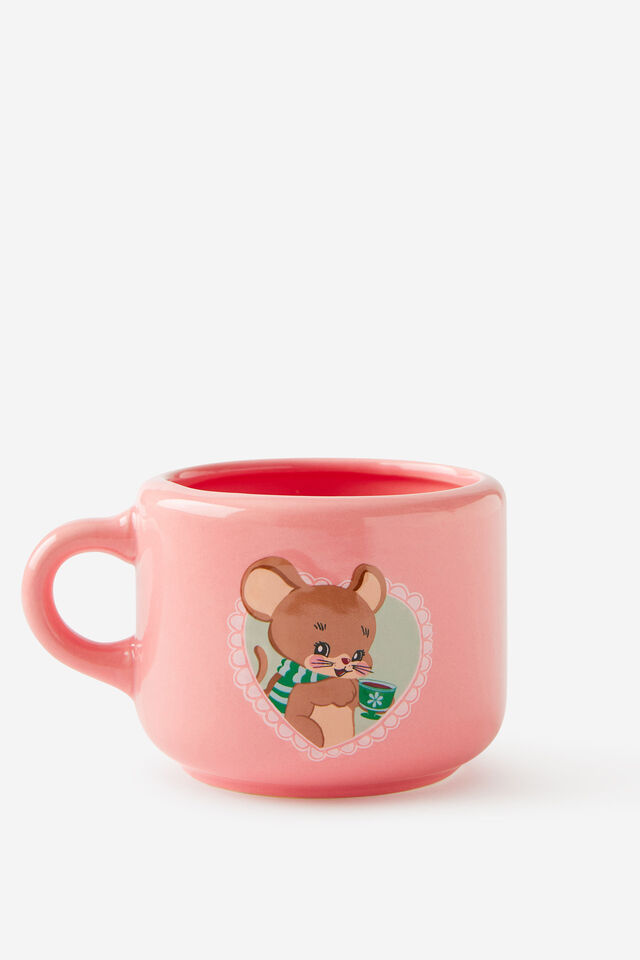 Christmas Peekaboo Mug, VINTAGE MOUSE