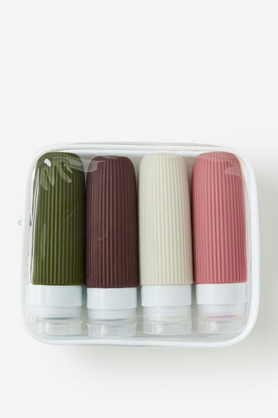 90Ml Silicone Travel Bottle Set, VINTAGE LIGHTS