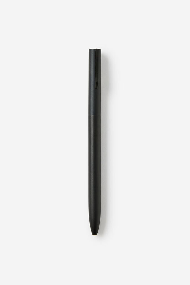 Minimalist Ballpoint Pen, BLACK