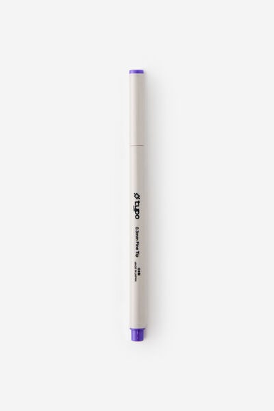 0.3Mm Fine Tip Pen, LAVENDER