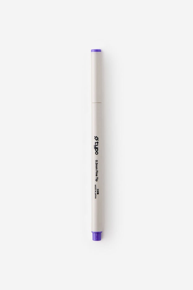 0.3Mm Fine Tip Pen, LAVENDER