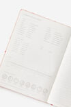 2026 B5 Weekly Hard Metro Diary, Ditsy Pansy Pink Clay - alternate image 4