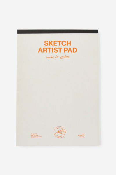 A4 Sketch Art Pad, RIVER GUM