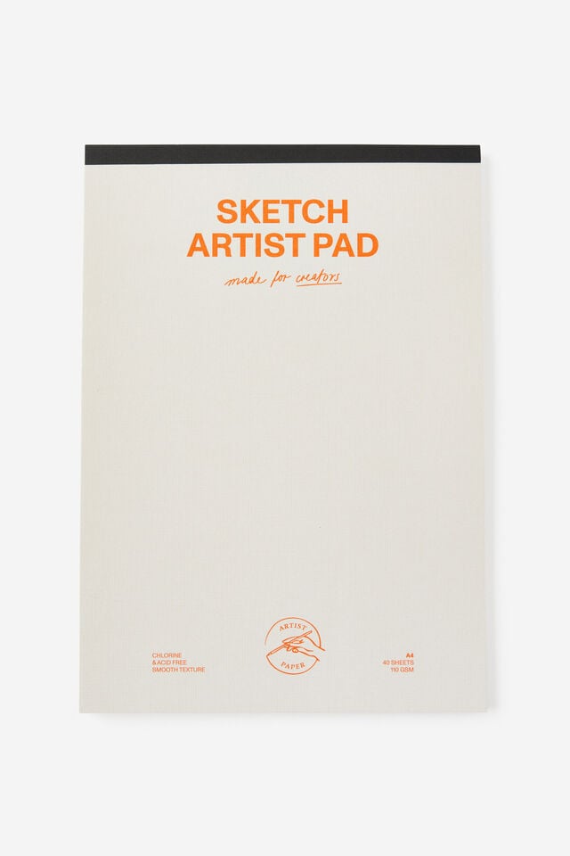 A4 Sketch Art Pad, RIVER GUM