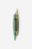 Dual Ended Highlighter, YELLOW / GREEN - alternate image 1