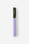 Facet-Nating Rollerball Capped Pen, ORCHID OLIVE - example image 1