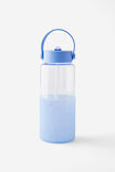 Premium Big Sipper Drink Bottle, CORNFLOWER BLUE SPECKLE - alternate image 2