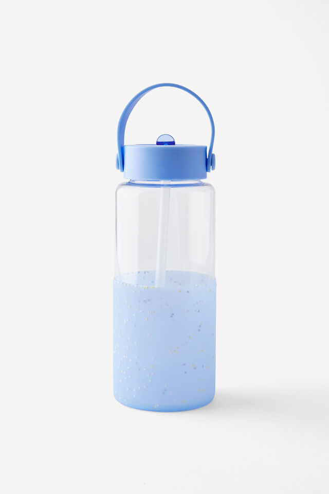 Premium Big Sipper Drink Bottle, CORNFLOWER BLUE SPECKLE