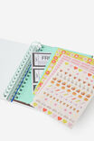 2027 A5 Weekly Bright Days Diary, ESPRESSO POLKA - example image 6