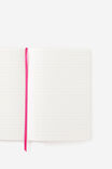 Personalised A5 Soft Cover Lined Notebook, STRAWBERRY MILK DITSY CHERRIES - example image 2