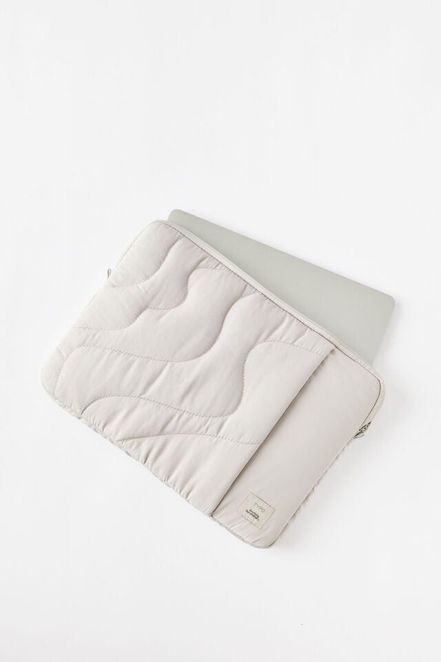 Campus 14 Inch Laptop Case, RIVER GUM / QUILTED