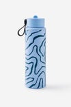On The Move 500Ml Sipper Top, TYPOGRAPHIC/BLUE SKIES - alternate image 2