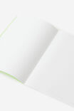 A5 Stitch Notebook, MINTY - example image 3