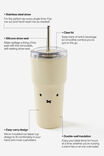 Collector Smoothie Cup 600Ml, LCN MIF MIFFY FACE ECRU - example image 3