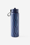 On The Move 500Ml Sipper Top, ZIG ZAG NAVY - alternate image 2