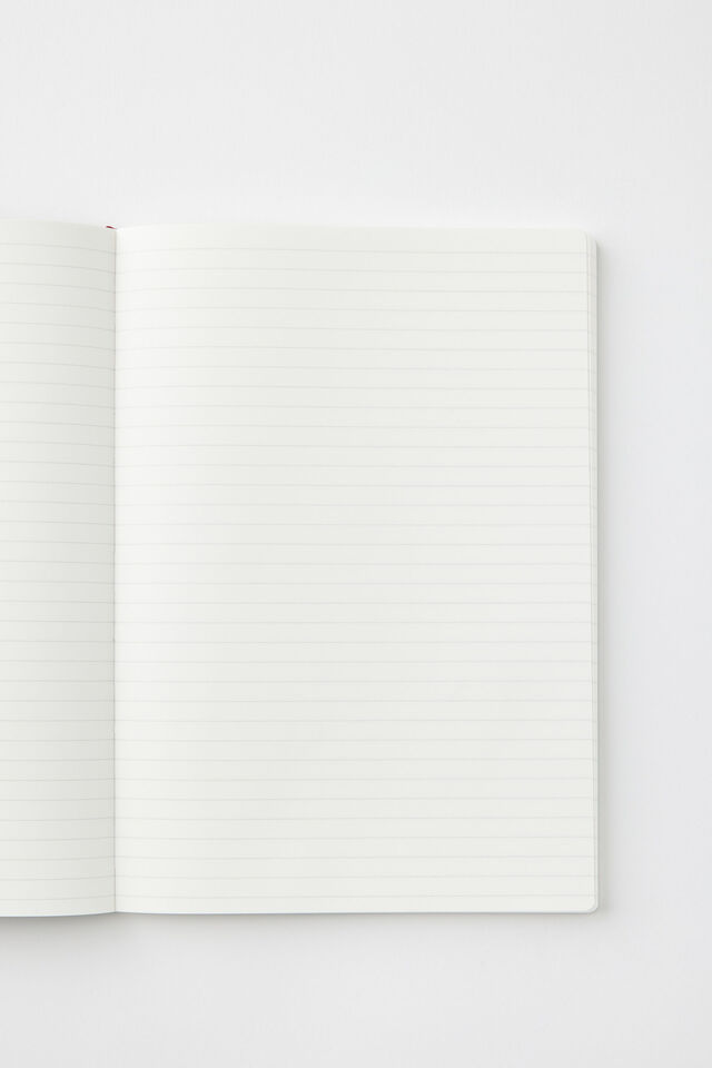 B5 Soft Cover Lined Notebook, CABERNET