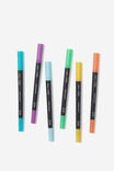 Dual Markers 6Pk, BRIGHTS - alternate image 1