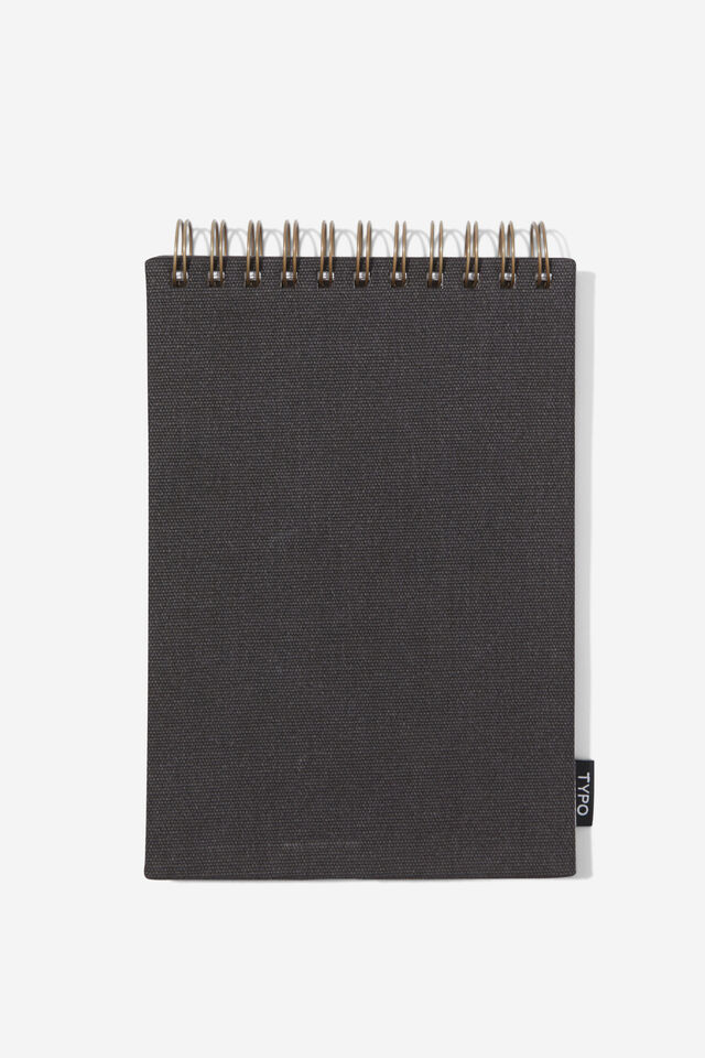 A5 Spiral Sketch Book, BLACK