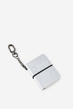 Mini Keyring Sketch Book, CHROME - example image 1