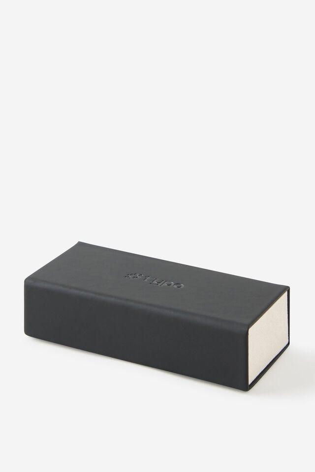 Sleeko Sunglasses, SILVER AND BLACK