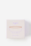 Sml Bulbous Bowl, GINGERBREAD / ORCHID - example image 3