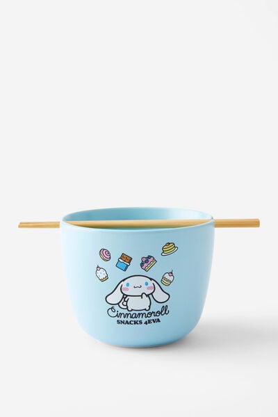 Collab X Feed Me Bowl, LCN SAN HELLO KITTY CINNAMOROLL SNACKS 4EVA