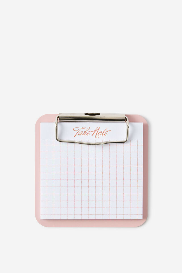 Memo Clip Board, STRAWBERRY MILK